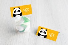 Lachende pandabeer Lachende pandabeer